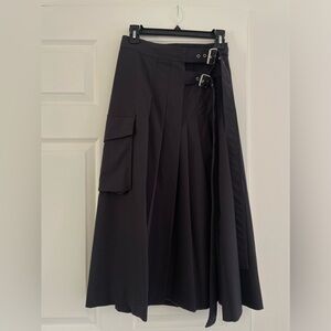Zara pleat skirt